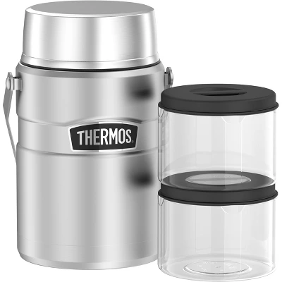 Thermos 47oz Stainless King Vacuum Insulated Food Jar - Stainless Steel - Image 2