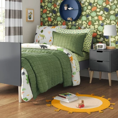 Modern Kids' Nightstand Dark Gray - Pillowfort™
