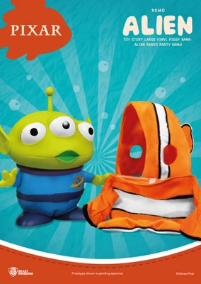 Disney Toy Story Large Vinyl Piggy Bank: Alien Remix Party Blind Box - Image 5