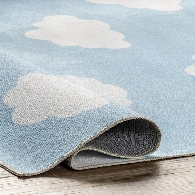 NuLOOM Lilia Machine Washable Kids Cloud Area Rug - Image 3