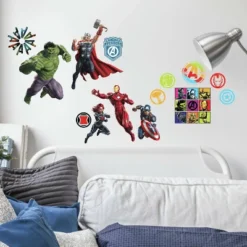Classic Avengers Peel And Stick Wall Decal - RoomMates
