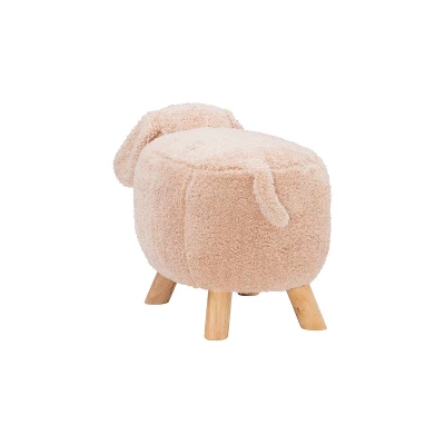 Sparky Puppy Dog Stool Light Brown - Powell - Image 4