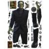 Classic Monsters Frankenstein Giant Peel & Stick Wall Decals White - RoomMates