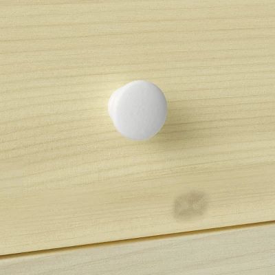 Wood Kids' Nightstand Knock Down White/Natural - Pillowfort™ - Image 4