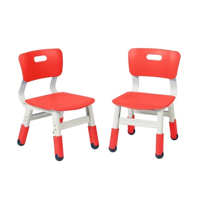 ECR4Kids Resin Classroom Chairs, Indoor Kids Seating With Adjustable Seat Height (2-Pack) - Image 11