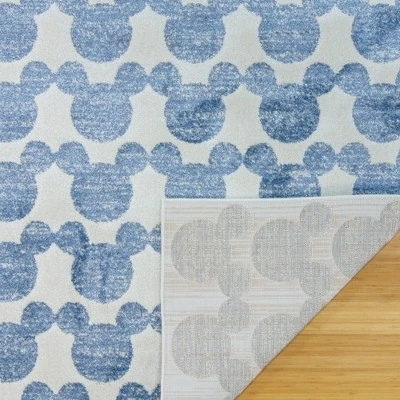 Disney Mickey Mouse Barcelona 7'10"x10' Indoor Area Rug Blue - Image 3
