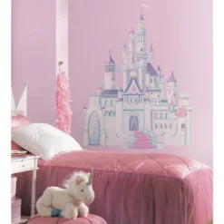 Roommates Disney Princess Princess Castle Peel And Stick Giant Wall Decal