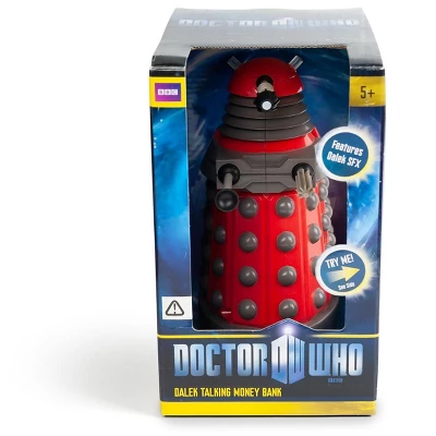 Seven20 Doctor Who Red Dalek Talking Money Bank - Image 3