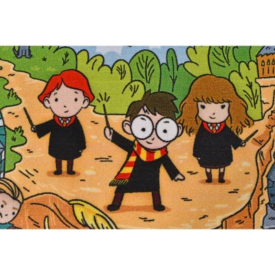 KC CUBS | Harry Potter Wizarding World Boy & Girl Kids Adventure Activity Educational Learning & Game Nursery Bedroom Classroom Rug - Image 8