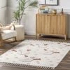 NuLOOM Kilah Snowmen High-Low Kids Tasseled Area Rug