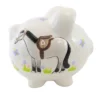 Bank Giddy Up Horse Piggy Bank - One Bank 7.5 Inches - Flowers Insects - 36913 - Ceramic - White