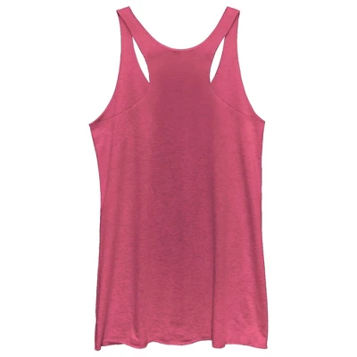 Women's Turning Red 4Town 4Eva Heart Racerback Tank Top - Image 2
