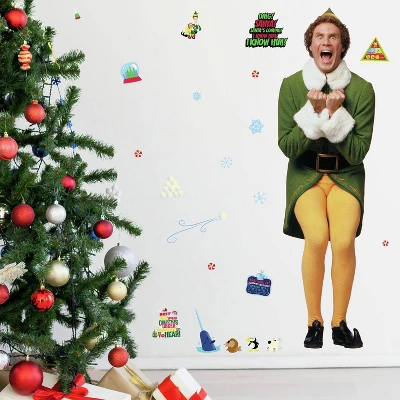 Buddy The Elf Giant Peel And Stick Wall Decals - RoomMates