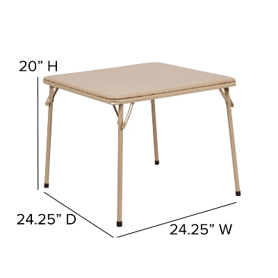 Emma And Oliver Kids Folding Game And Activity Table - Toddler Table For Daycare Center - Image 6