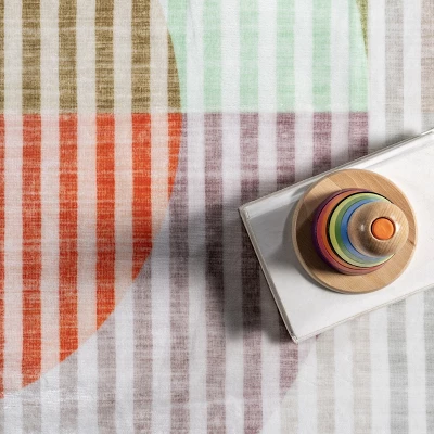 NuLOOM Erikka Abstract Striped Kids Machine Washable Area Rug - Image 5