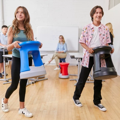 ECR4Kids Storage Wobble Stool, 18in Seat Height, Active Seating - Image 8