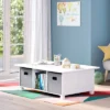 RiverRidge Home Kids' 6 Cubby Storage Activity Table With 2 Bins - RiverRidge