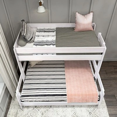 Max & Lily Farmhouse Twin XL Over Queen Bunk Bed - Image 4