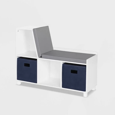 RiverRidge Home Kids' Book Nook Collection Cubby Storage Bench With 2 Bins - RiverRidge - Image 6