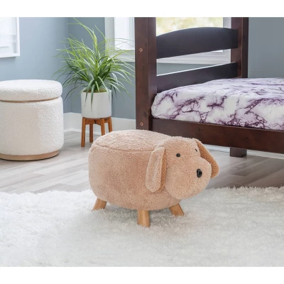 Sparky Puppy Dog Stool Light Brown - Powell - Image 7