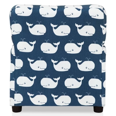 Nuea Whale Kids' Chair Navy - HOMES: Inside + Out - Image 4