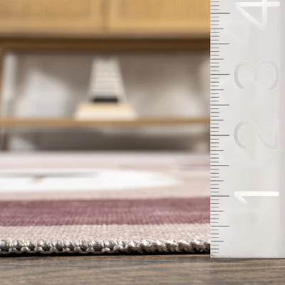 NuLOOM Rizzo Puppy Kids Machine Washable Area Rug - Image 2