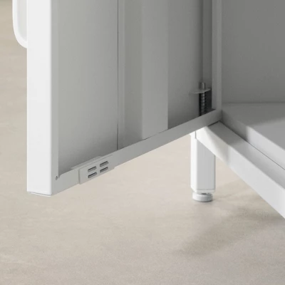 Sweedi Metal 1-Door Nightstand - South Shor - Image 3