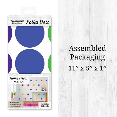 Primary Polka Dots Wall Decor - Decalcomania - Image 4