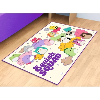 3'4"x4'6" Squishmallows Rug