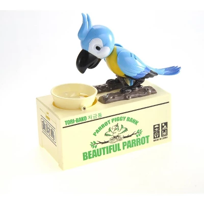 Ready! Set! Play! Link Parrot Bird Coin Saving Bank, Money Box For Girls & Boys - Image 8