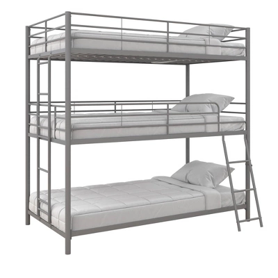 Triple Twin Zeke Metal Bunk Bed - Room & Joy - Image 12