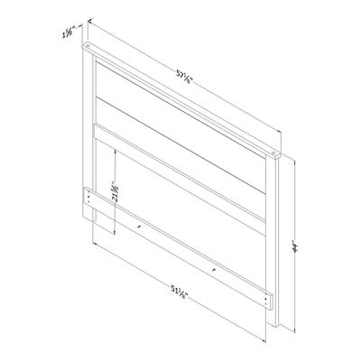 Fynn Headboard - Full - South Shore - Image 5
