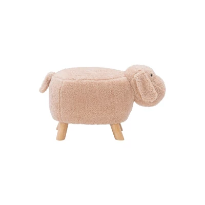 Sparky Puppy Dog Stool Light Brown - Powell - Image 3