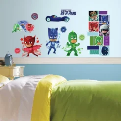 Roommates PJ Masks Peel And Stick Wall Decal