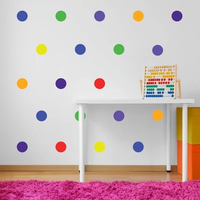 Primary Polka Dots Wall Decor - Decalcomania - Image 5