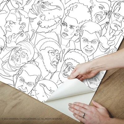 Universal Classic Monsters Peel And Stick Wallpaper - RoomMates
