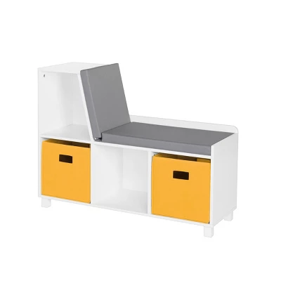 RiverRidge Home Kids' Book Nook Collection Cubby Storage Bench With 2 Bins - RiverRidge - Image 7