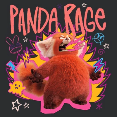 Women's Turning Red Panda Rage Mei Lee Racerback Tank Top