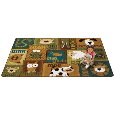 Carpets For Kids Animal Sounds Toddler Rug - Nature - 4' X 6' Rectangle - Image 2