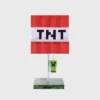 Minecraft TNT Table Lamp (Includes LED Light Bulb)