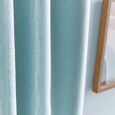 2pk 63" Cleo Poletop Curtains Lined Pale - Dream Factory - Image 3