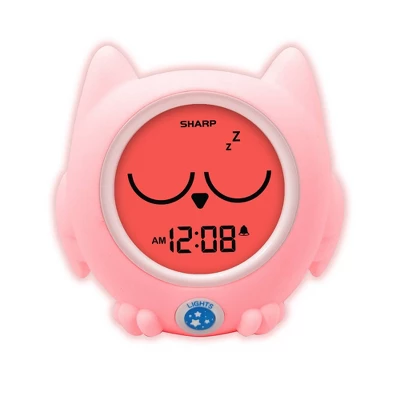 Time To Wake Clock Owl - Sharp