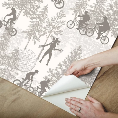 Netflix Stranger Things Hawkins Woods Peel And Stick Wallpaper - RoomMates - Image 5