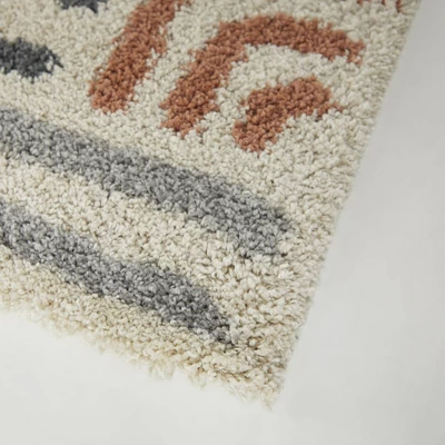 Marie Contemporary Shag Kids' Rug Cream - Balta Rugs - Image 3