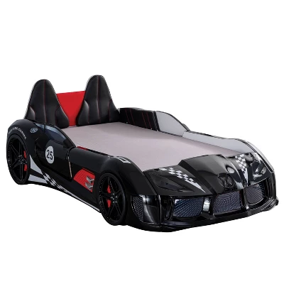 Twin Tarryton Car Bed With LED Lights And Sound - MiBasics - Image 10
