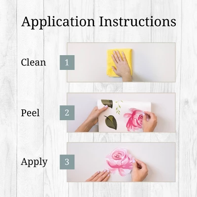 Pastel Floral Wall Decor - Decalcomania - Image 7