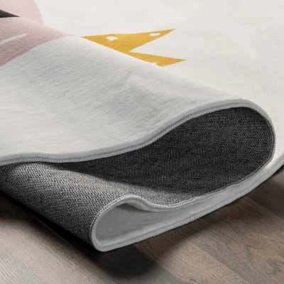 NuLOOM Nesta Queen Bear Machine Washable Kids Area Rug - Image 3