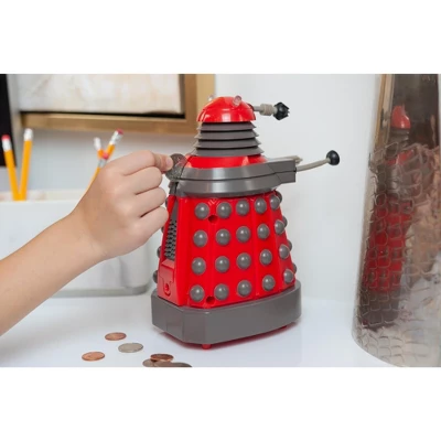 Seven20 Doctor Who Red Dalek Talking Money Bank - Image 5