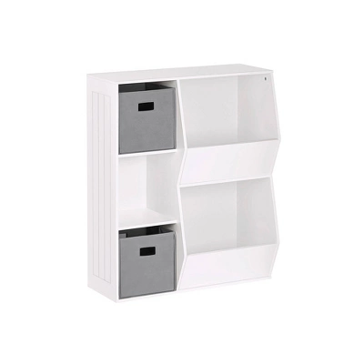 3pc Kids' Floor Cabinet With 2 Bins Set - RiverRidge Home - Image 13