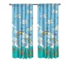 48"x63" Rainbow Unicorn Window Panel Pair Curtains - Kidz Mix